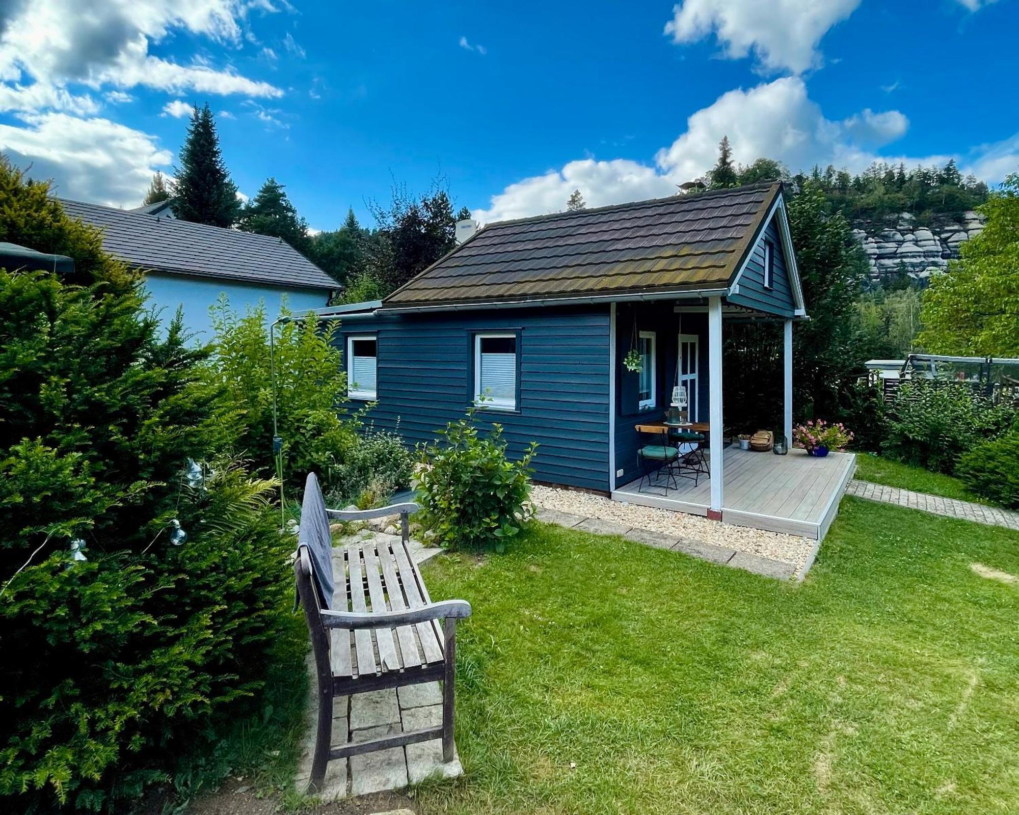 Erholen Im Tiny House Am Waldrand Villa คัวร์ออร์ท ออยบิน ภายนอก รูปภาพ